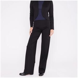 NEW Ripley Rader Black Ponte Knit Straight Leg Pant size 2+ (fit 16-18)